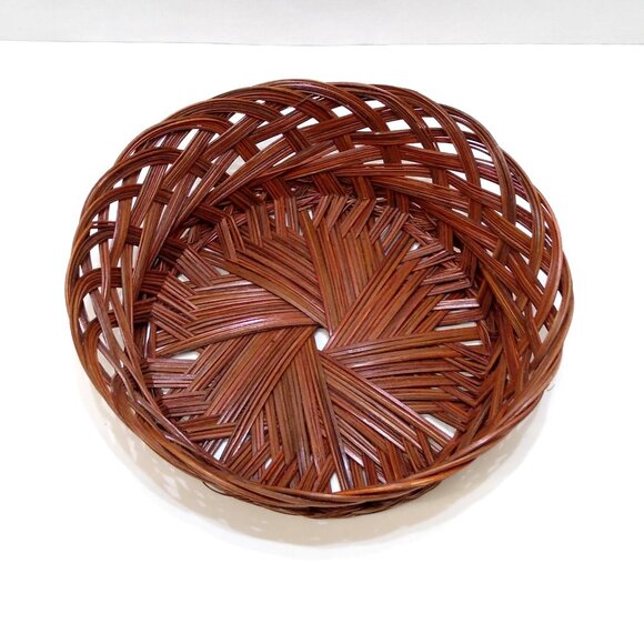 Wicker Basket Handwoven Rattan aesthetic appeal Sturdy Strong Long Lasting Use - Picture 4 of 6